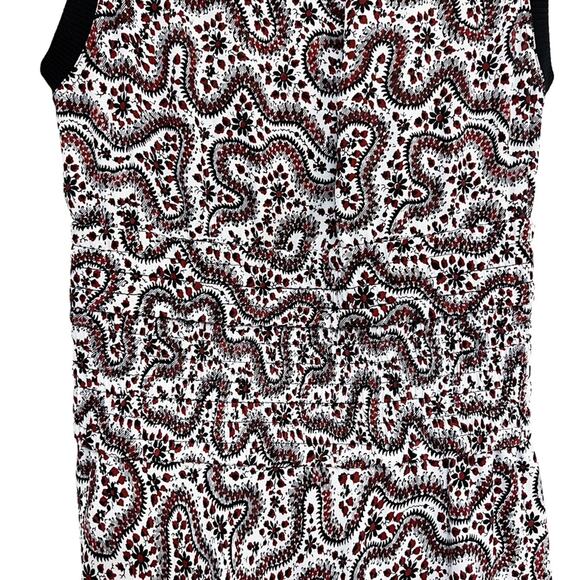 A.L.C. Sandra 100%‎ Silk Cutout Floral Patterned Midi Dress Size 2 - Picture 10 of 16